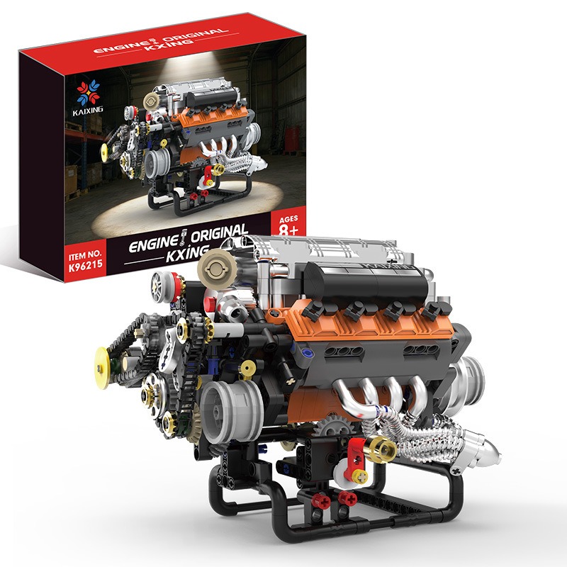 Model Kit V8 Engine - K96215 767PCS V8 Engine Model Building