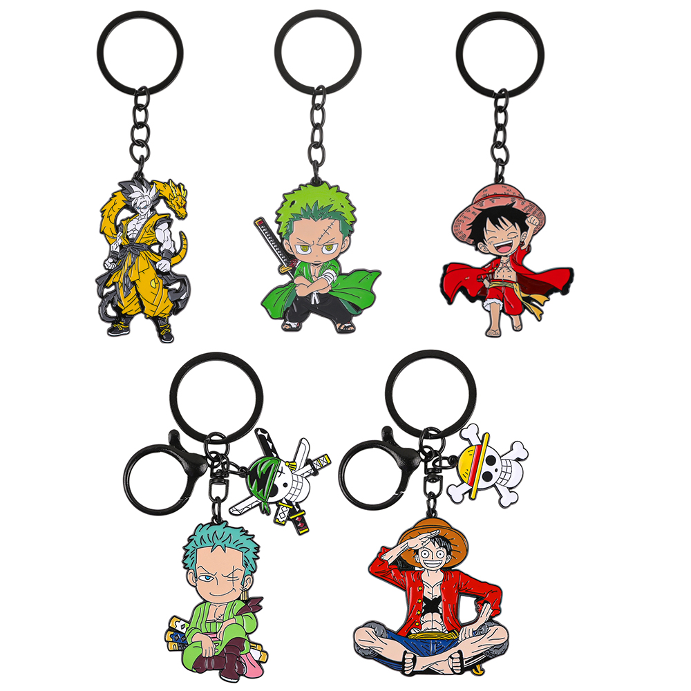 Model Kit One Piece Bandai - One Piece Anime Keychain Set -