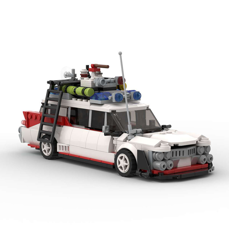 Model Kit V8 Engine - 535 Pieces MOC Building Blocks V8