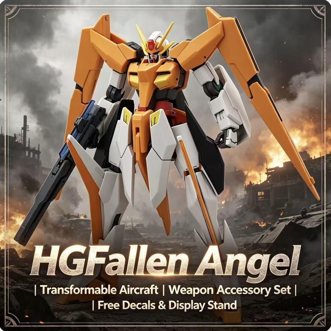 Model Kit Zeus - HG 1/144 Fallen Angel Transformable Aircraft