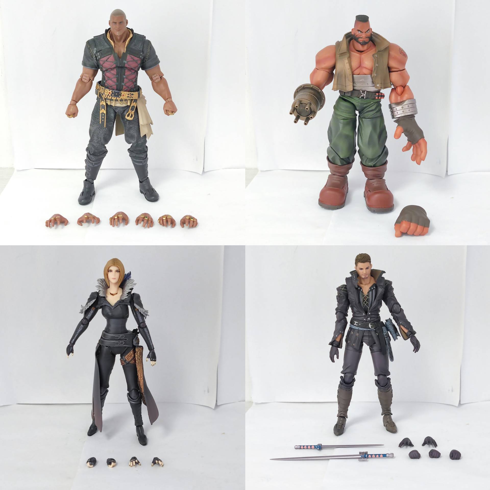 Model Kit Final Fantasy - Official Loose Figure Hugo Kupka Benedikta