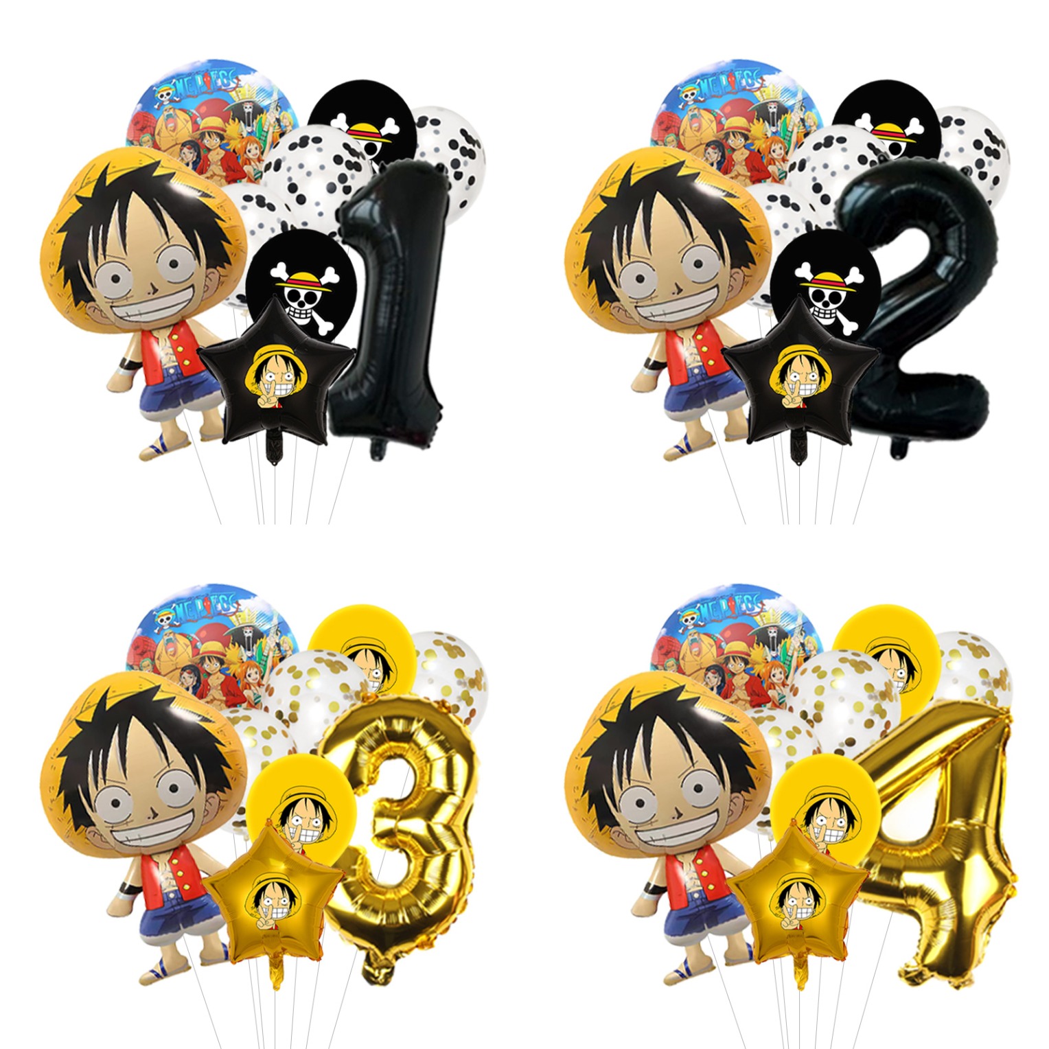 Model Kit One Piece Bandai - One Piece Birthday Balloon Kit Luffy