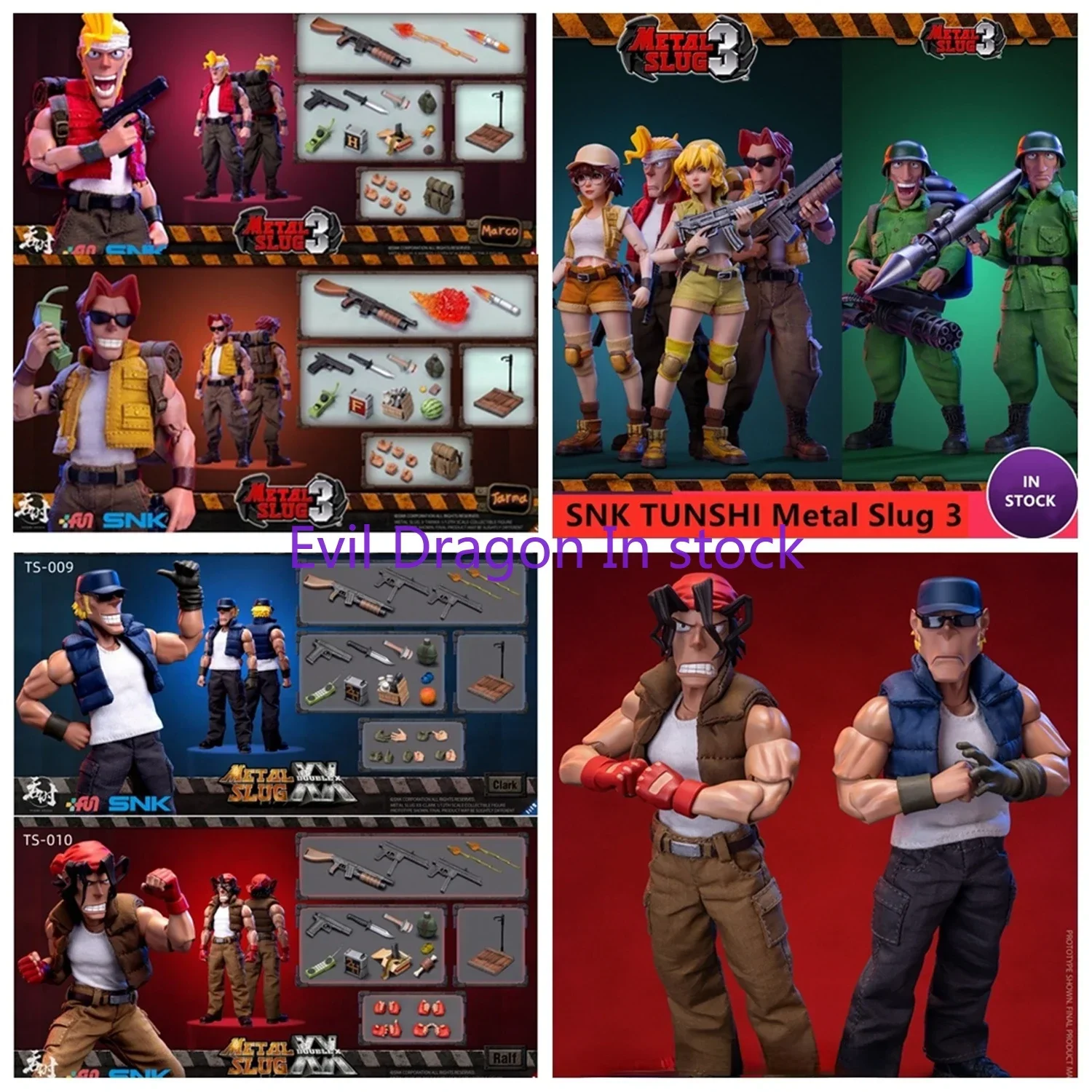 Model Kit Metal Slug - 【IN STOCK】TUNSHI Studio Original SNK Model