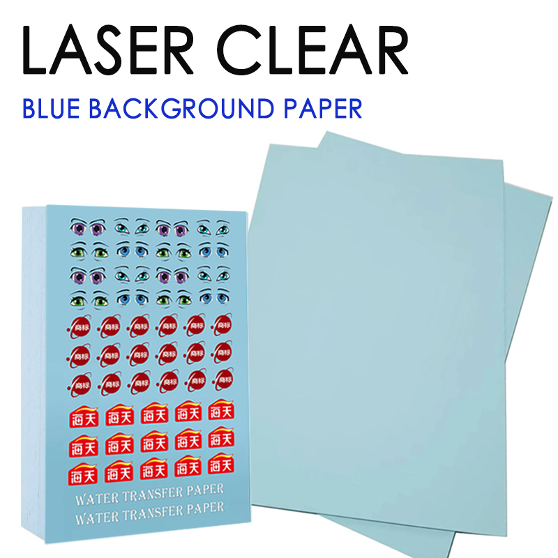 Waterslide Decal Paper - Factory High Quality Quality Blue Paper