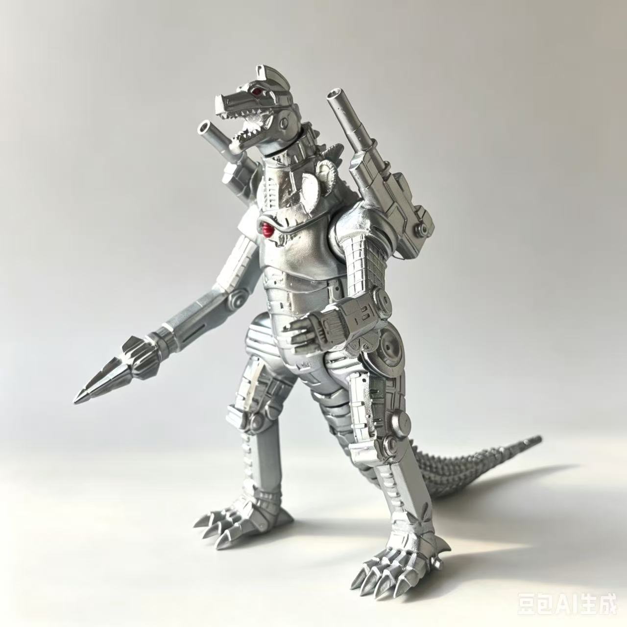 Model Kit Godzilla - 19cm Cannon Mecha Godzilla Series Gold