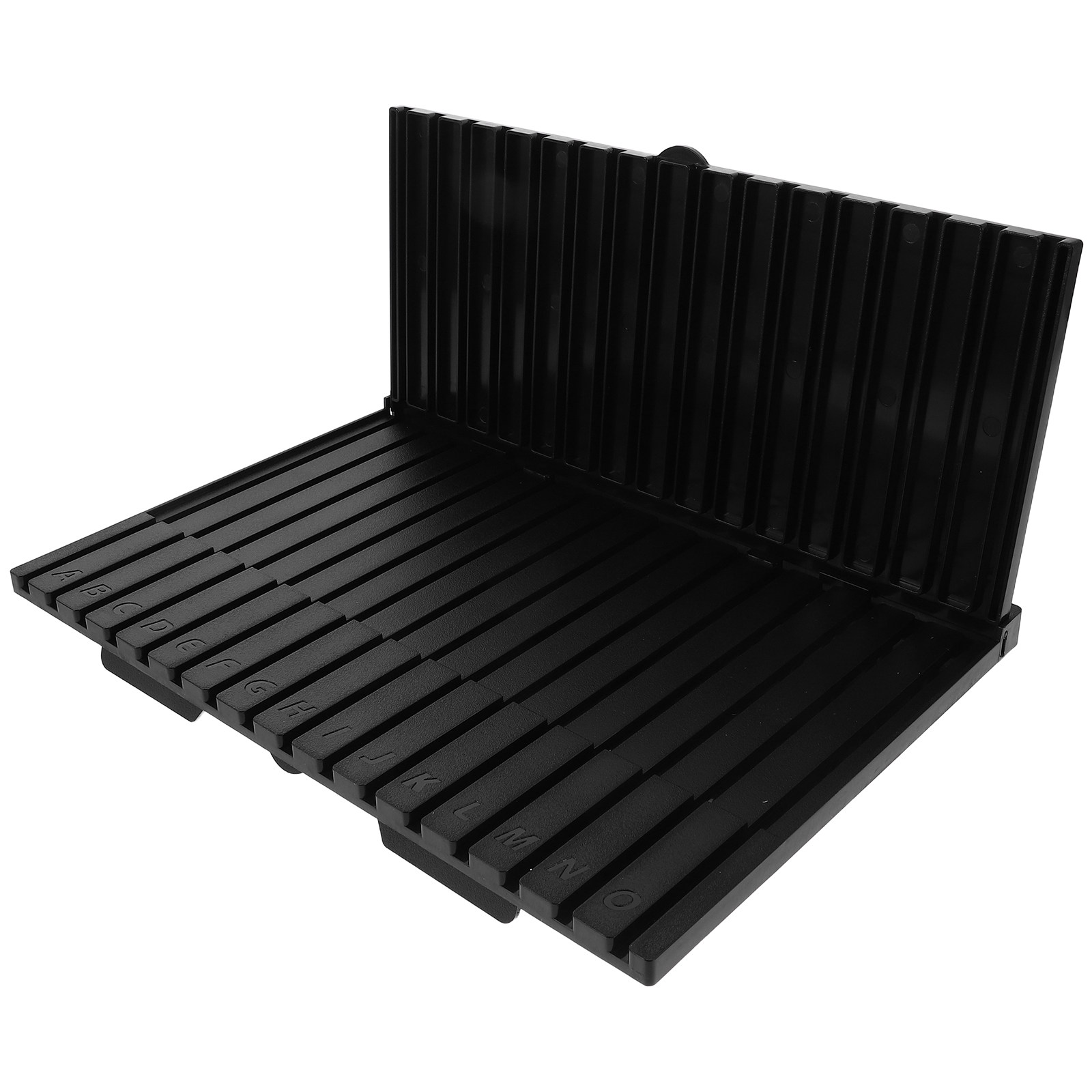 Model Kit Display Case - Black Pieces Shelf Organizer Rack with