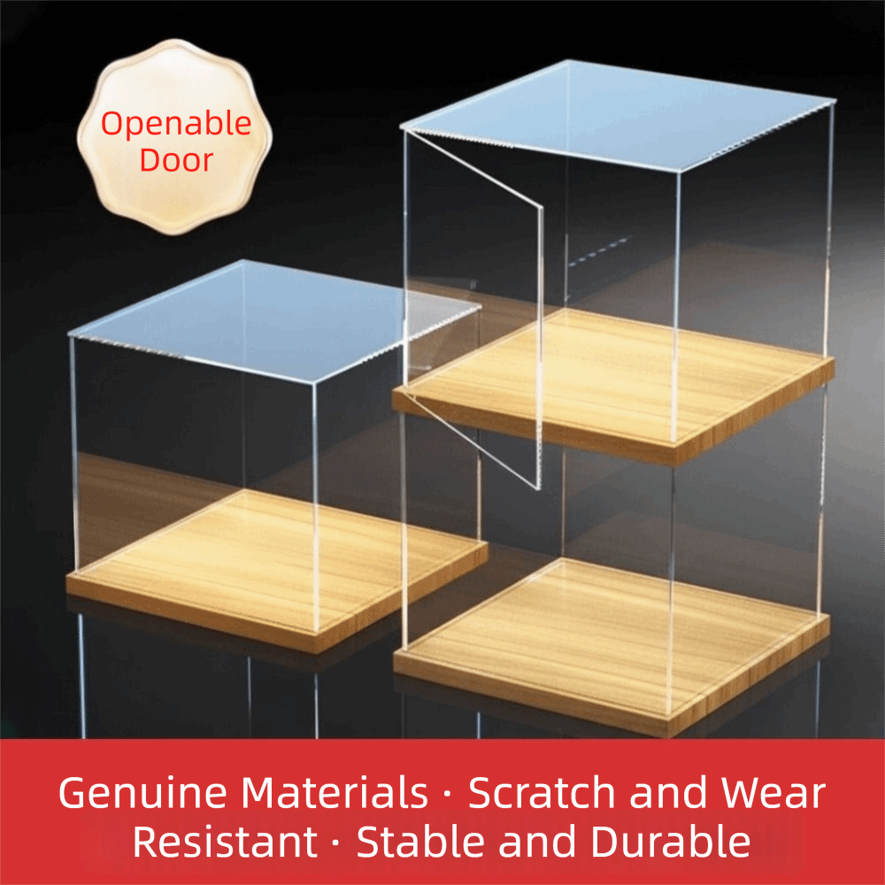 Model Kit Display Case - Transparent Acrylic Acrylic Display Case No-glue