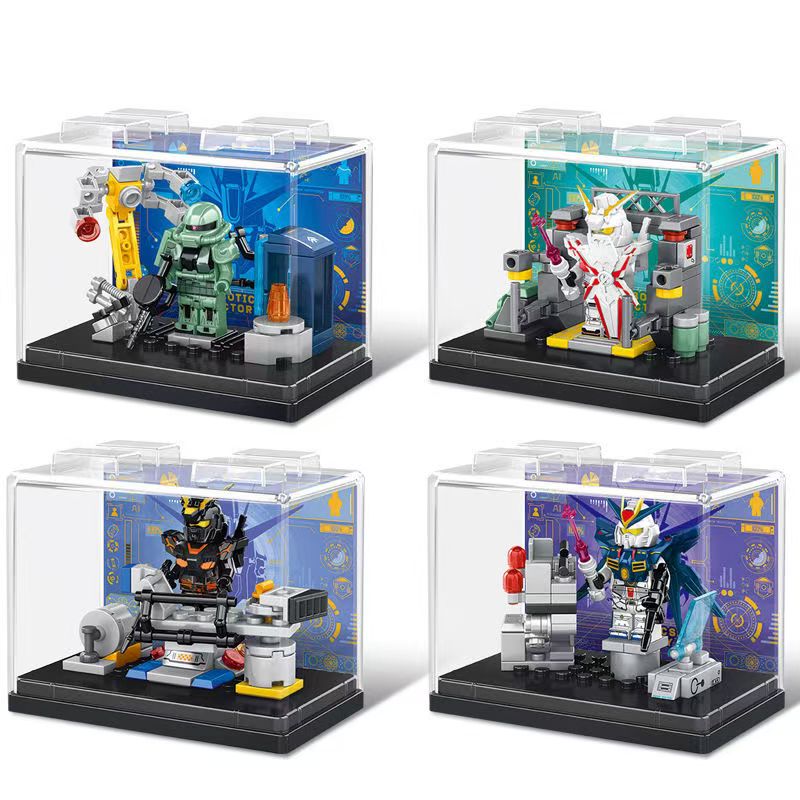 Model Kit Gundam Wing - Animation Game Peripheral Toys Building Blocks