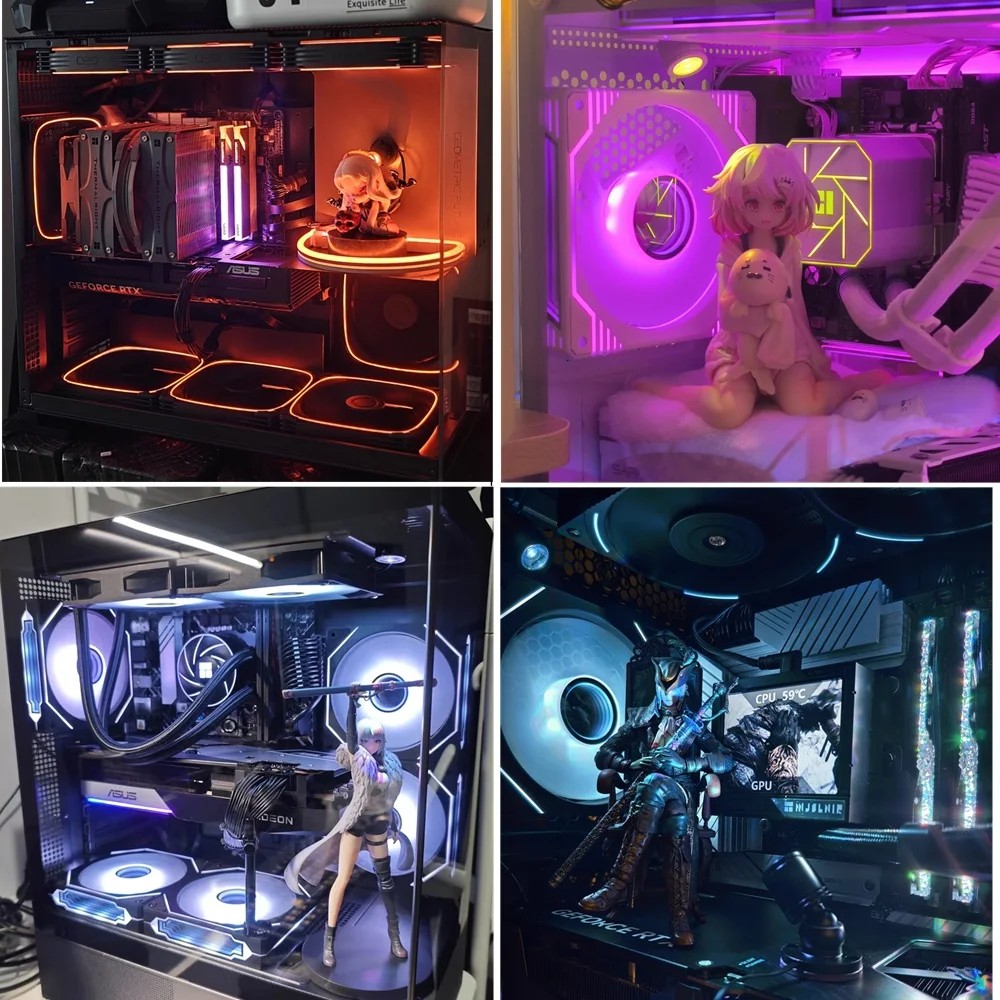 QITU 1W 3W ARGB 5V 3Pin Header - Model Kit Display Case 评论和价格