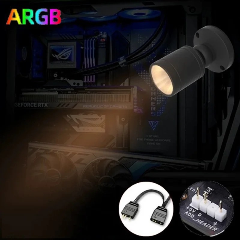 QITU 1W 3W ARGB 5V 3Pin Header - Model Kit Display Case 评论和价格