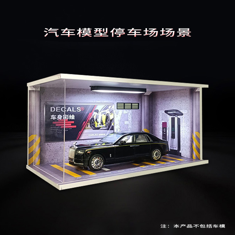1/24 Garage Diecast Car Displa - Model Kit Display Case 评论和价格