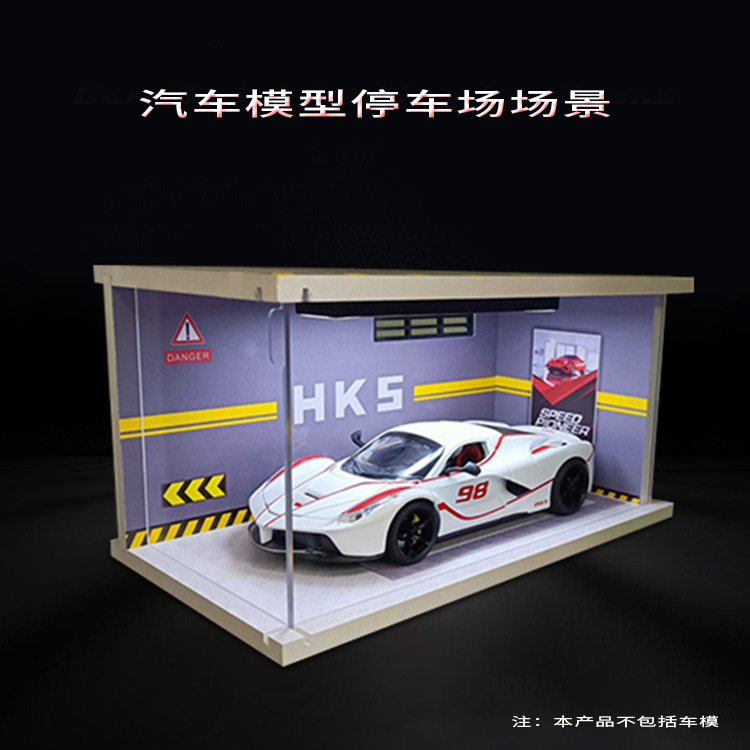 1/24 Garage Diecast Car Displa - Model Kit Display Case 评论和价格