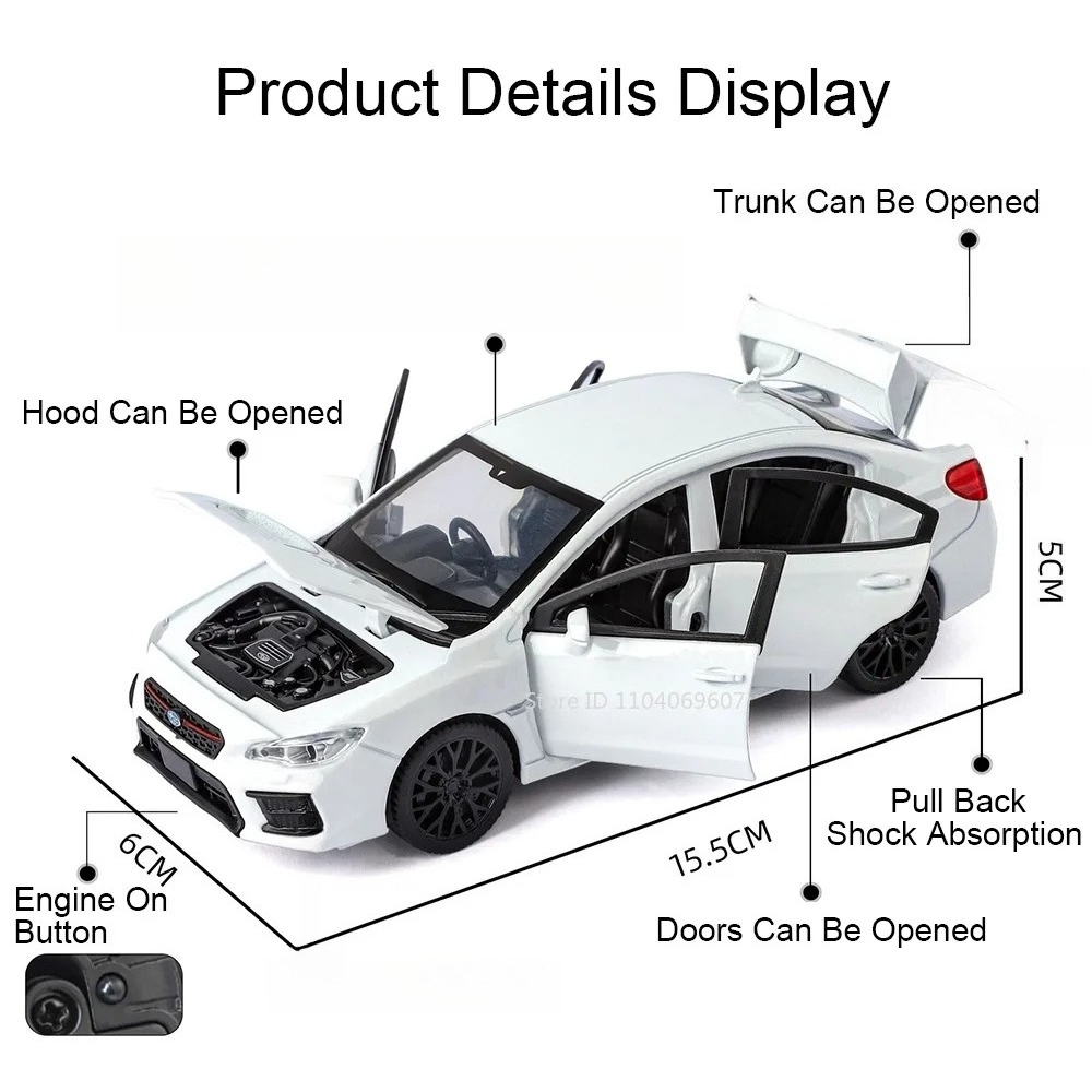 1:30 Scale WRX STI AE86 Model  - Model Kit Ae86 评论和价格