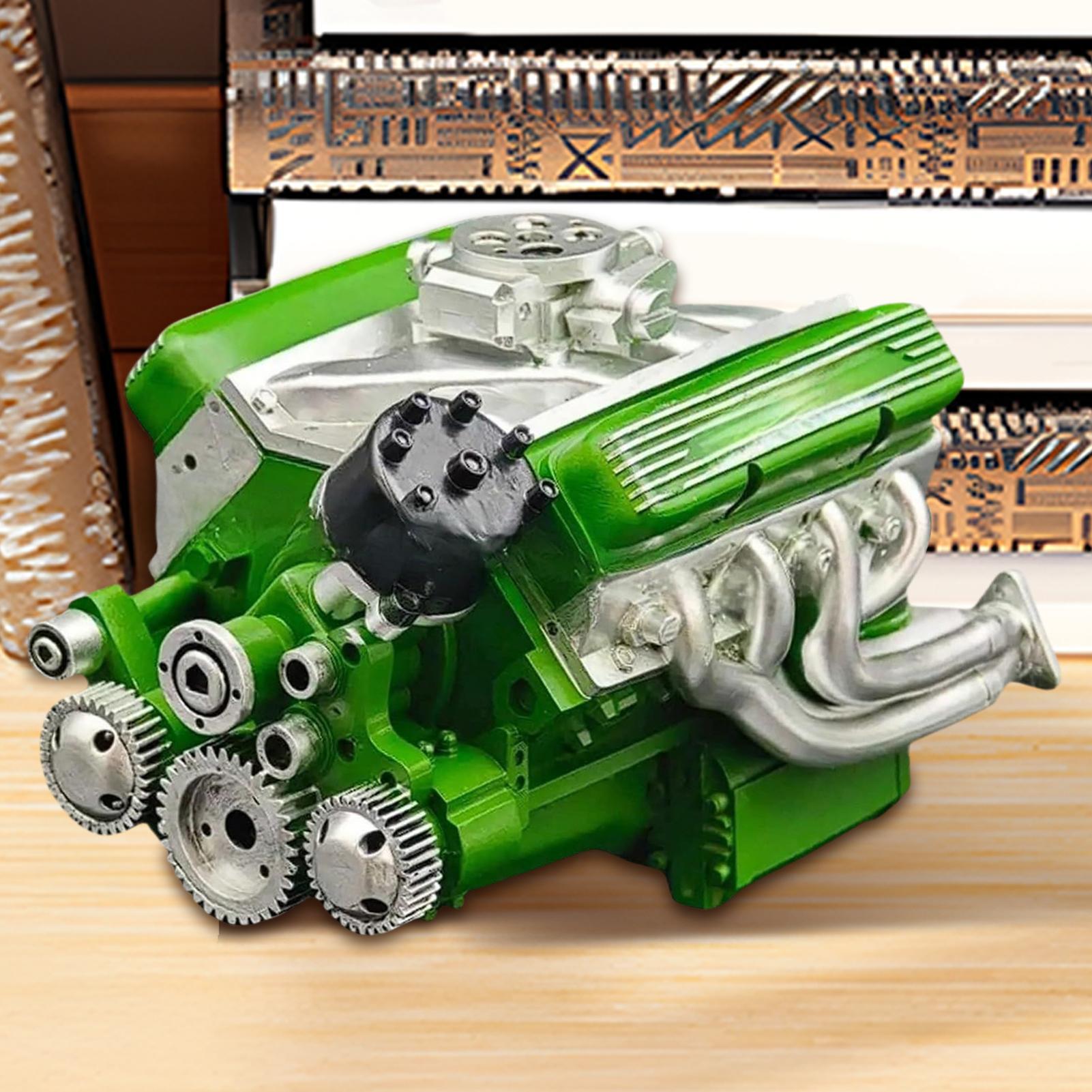 V8 Engine Kit Gasoline Gasolin - Model Kit V8 Engine 评论和价格