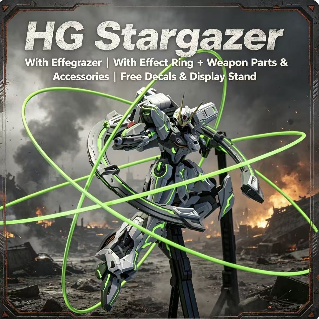 47 HG Stargazer Mecha with Eff - Model Kit Zeus 评论和价格
