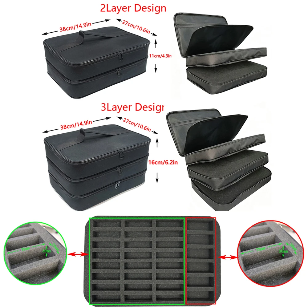 Miniature Figure Storage Box C - Model Kit Display Case 评论和价格