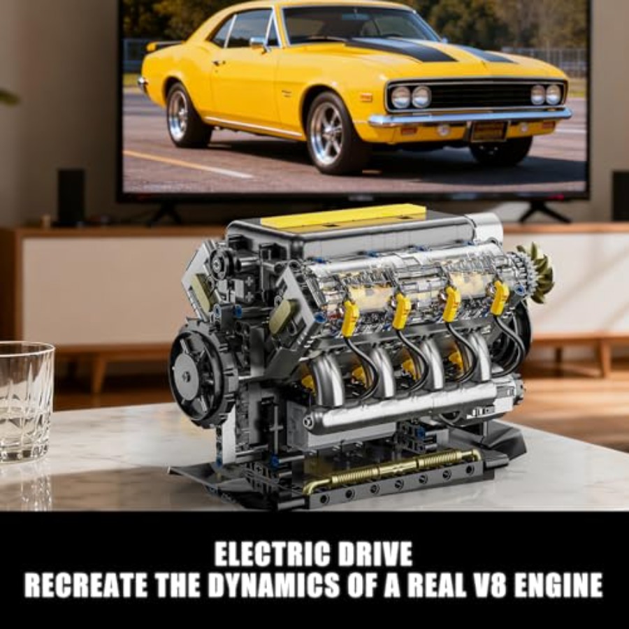 V8 Engine Model Kit that Runs, - Model Kit V8 Engine 评论和价格