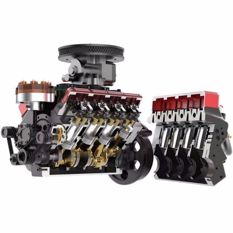 TOYAN V8 Gas 4 Stroke Engine 2 - Model Kit V8 Engine 评论和价格