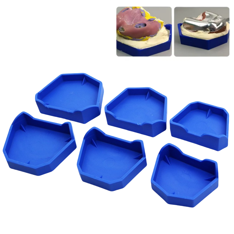 6pcs Dental Model Base Set Pla - Model Kit Tool Set 评论和价格