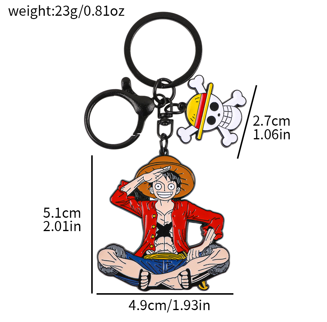 One Piece Anime Keychain Set - - Model Kit One Piece Bandai 评论和价格