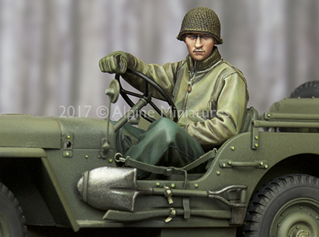 1:35 Resin kit  US Jeep Driver - Model Kit Cangdao 评论和价格