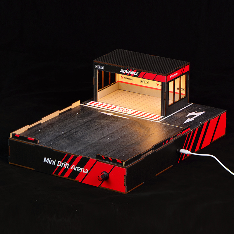 1:64 Scale DIY Drift Track Dio - Model Kit Manual 评论和价格