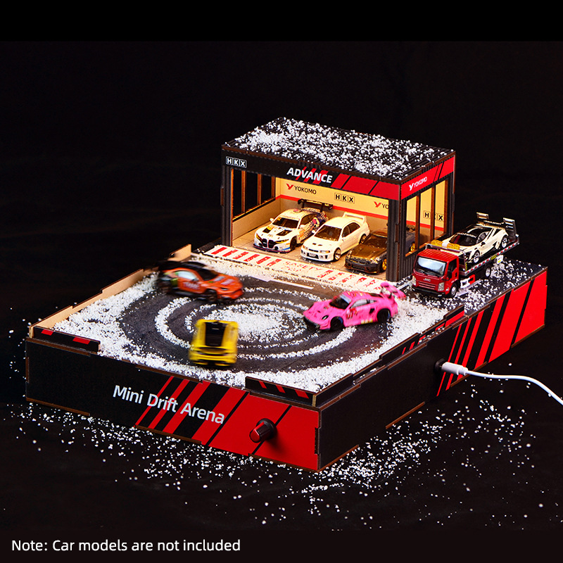 1:64 Scale DIY Drift Track Dio - Model Kit Manual 评论和价格