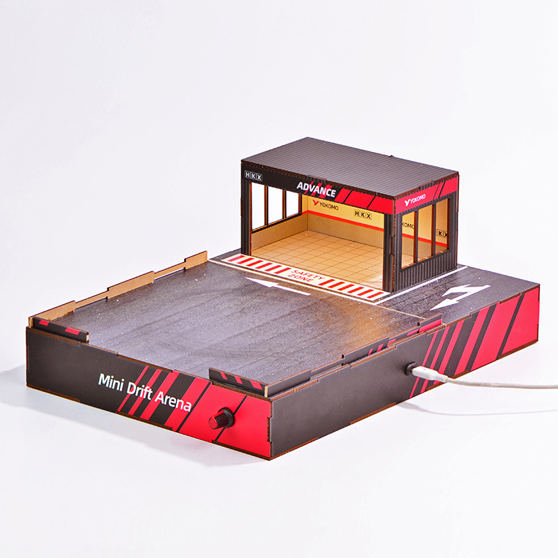 1:64 Scale DIY Drift Track Dio - Model Kit Manual 评论和价格