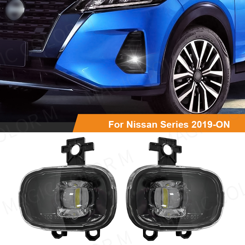 2PCs LED Fog Lights for Nissan - Model Kit F16 评论和价格