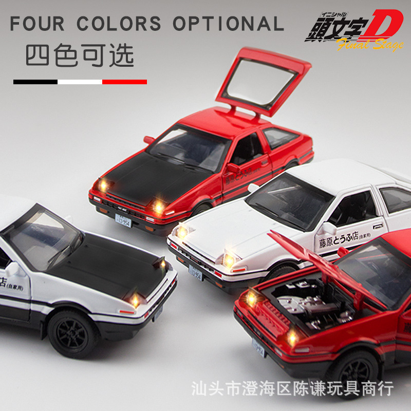 1:32 INITIAL D AE86 Car Model  - Model Kit Ae86 评论和价格