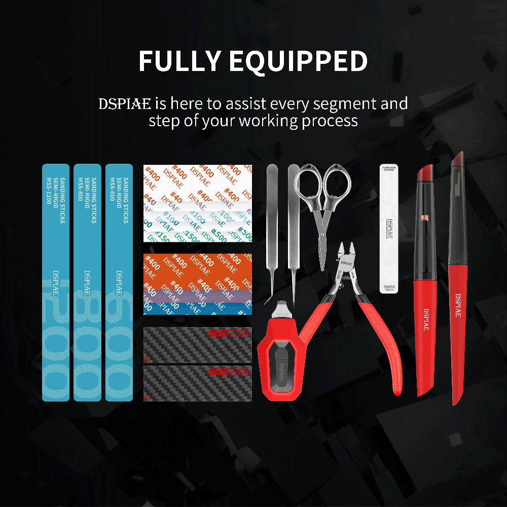 DSPIAE TC-S01 Hobby Model Craf - Model Kit Tool Set 评论和价格