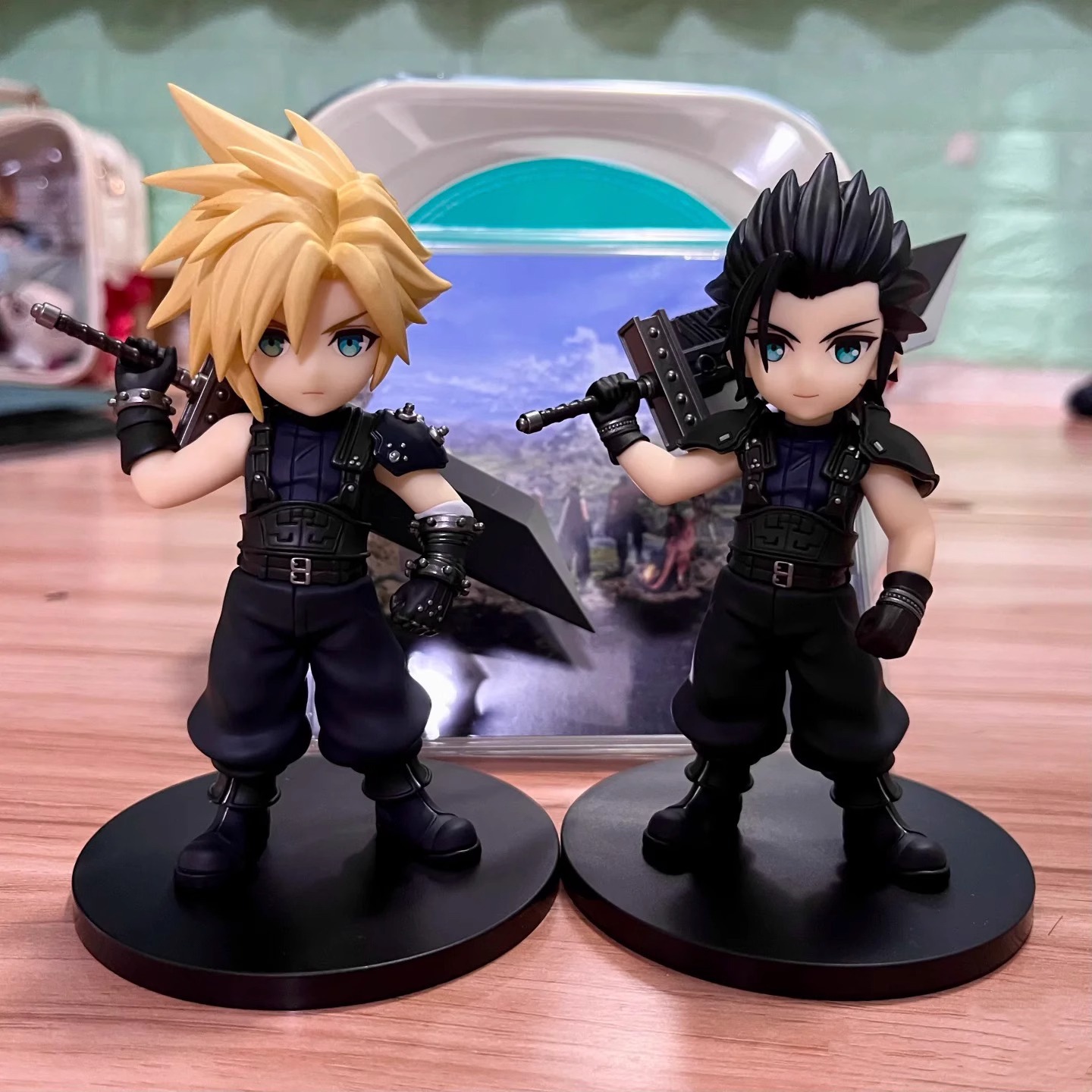 11-12cm Anime Cloud Strife Tif - Model Kit Final Fantasy 评论和价格