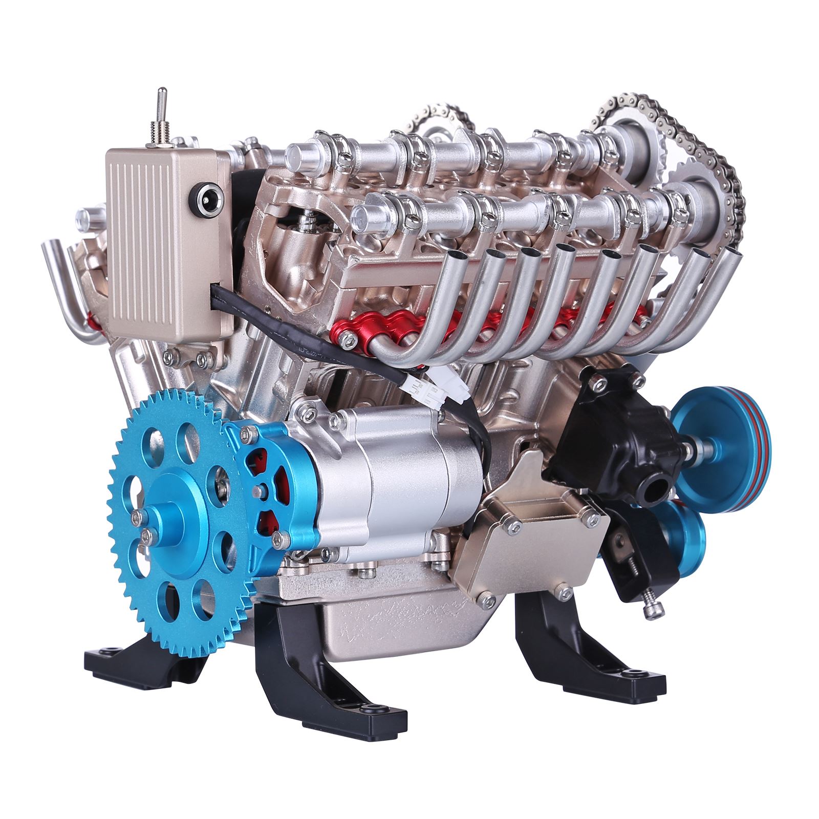 500+Pcs DIY V8 Engine Model Me - Model Kit V8 Engine 评论和价格