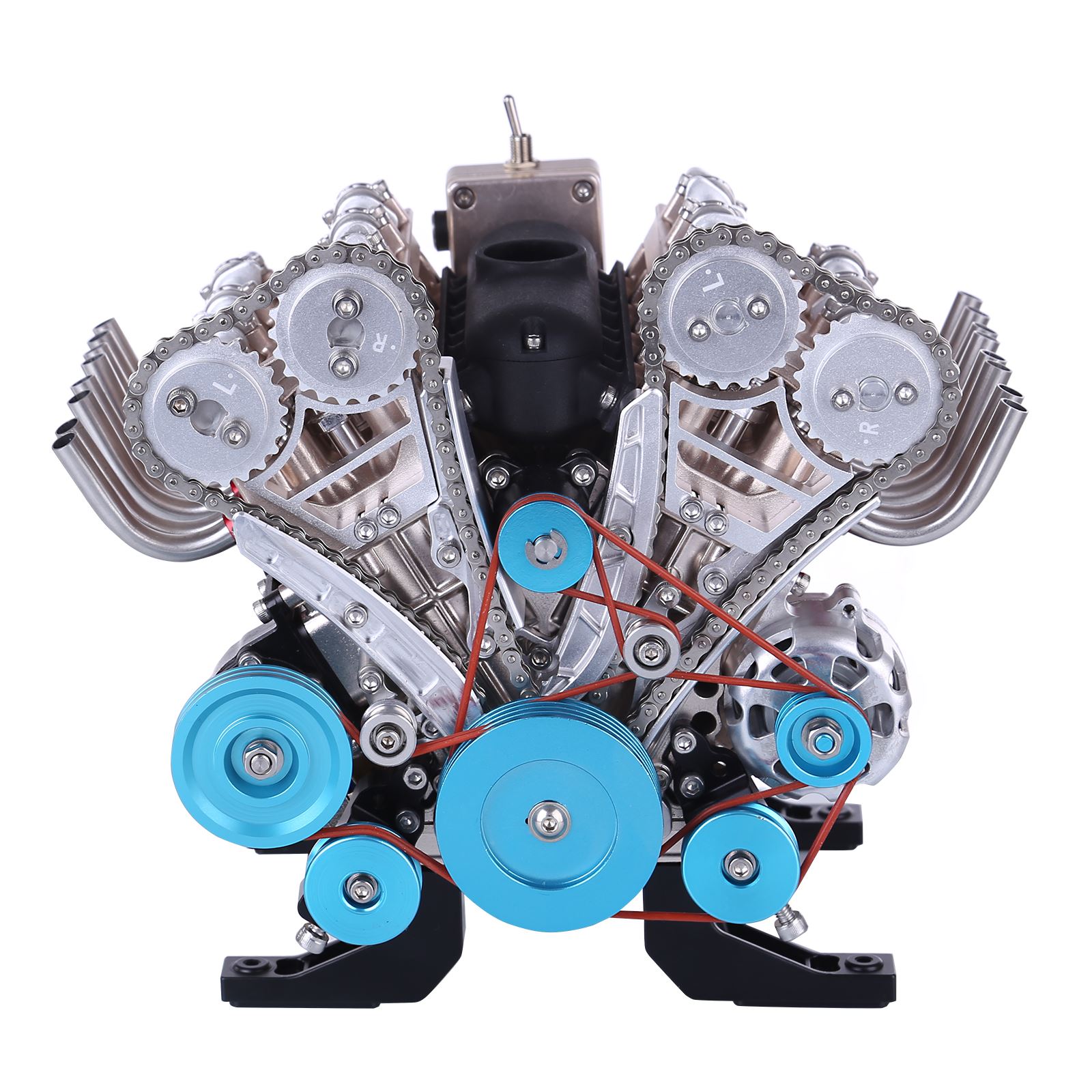 500+Pcs DIY V8 Engine Model Me - Model Kit V8 Engine 评论和价格