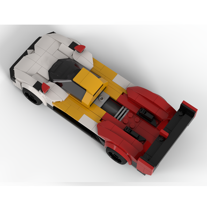 MOC V8 Engine Supercar Buildin - Model Kit V8 Engine 评论和价格