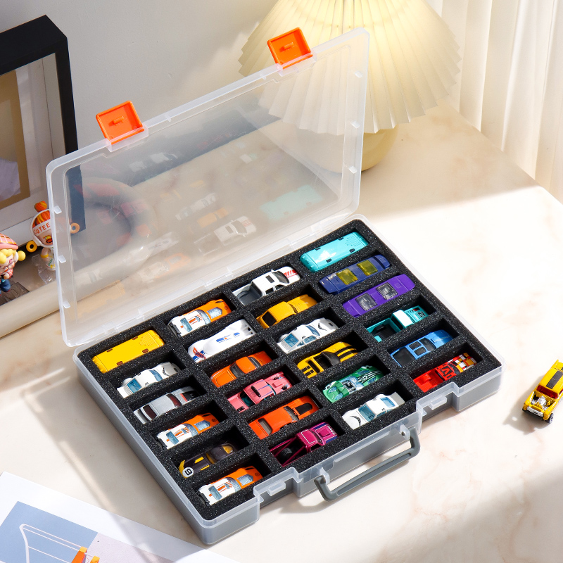 Fire Color Car Storage Box, 1/ - Model Kit Display Case 评论和价格