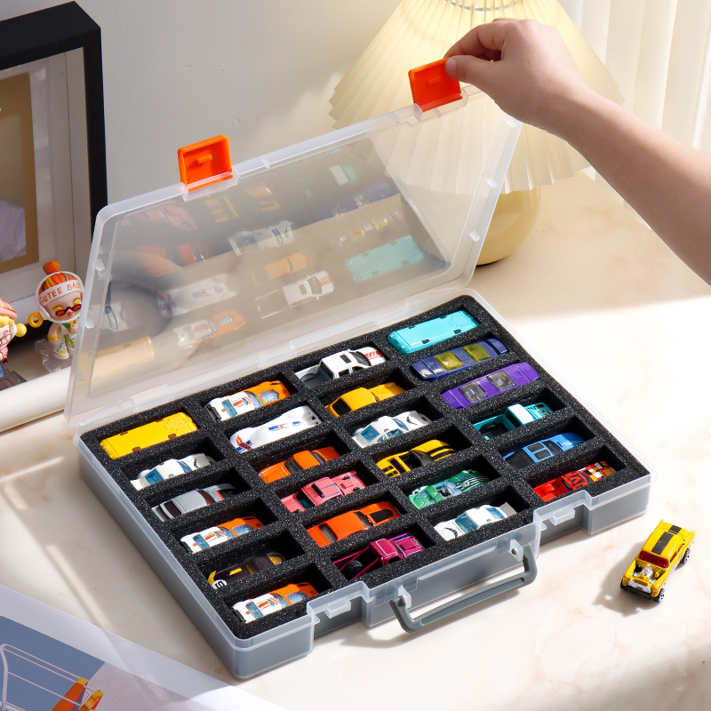 Fire Color Car Storage Box, 1/ - Model Kit Display Case 评论和价格