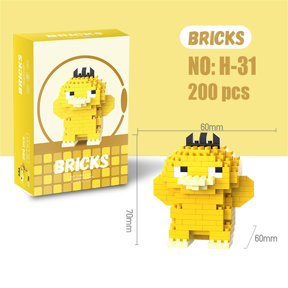 Pokemon Micro Building Blocks  - Model Kit Manual 评论和价格