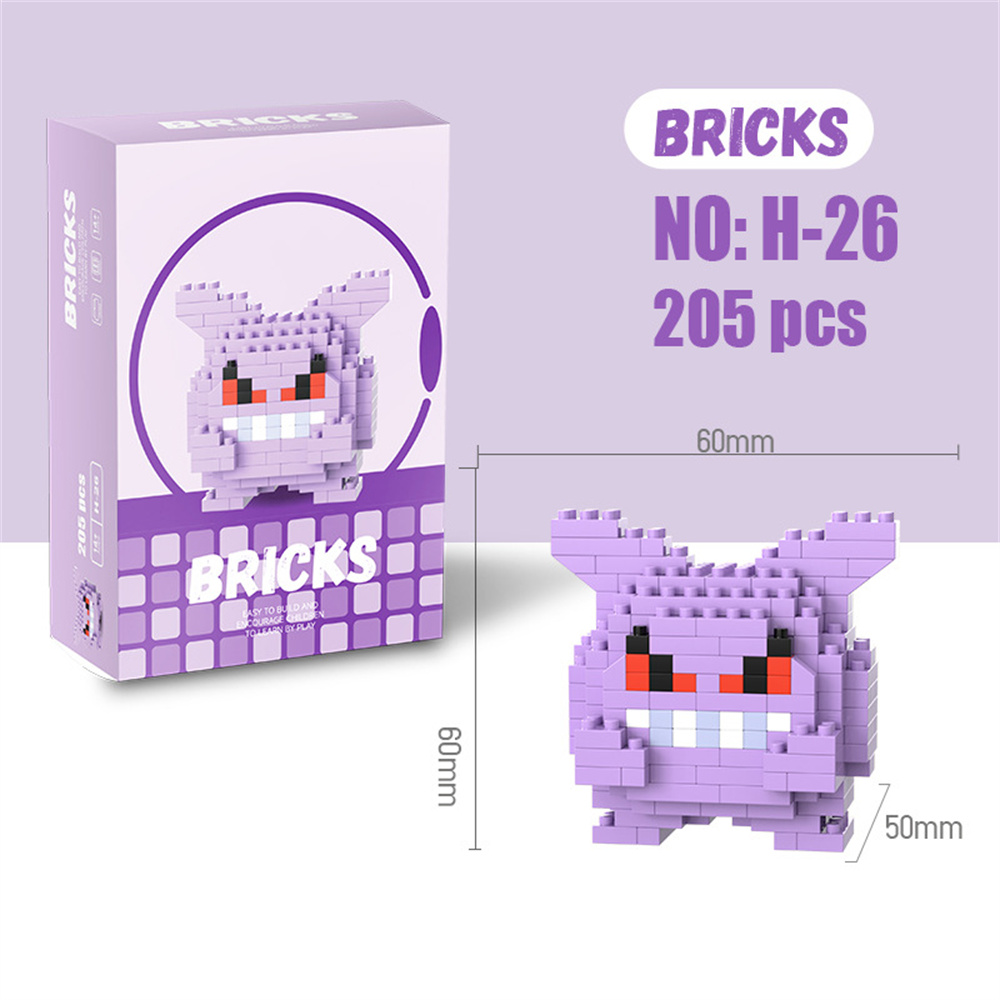 Pokemon Micro Building Blocks  - Model Kit Manual 评论和价格