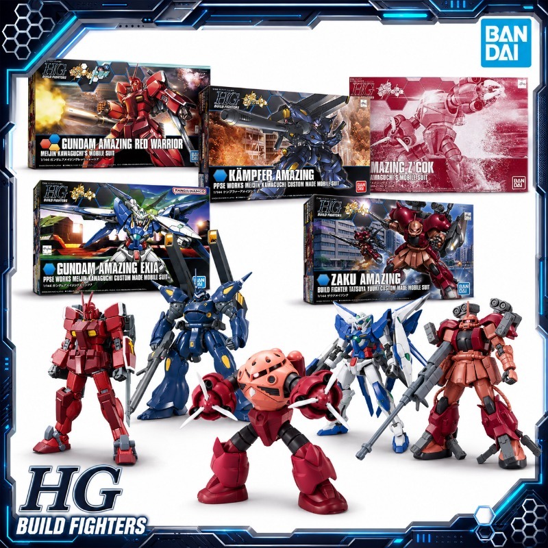 Bandai Original HGBF 1/144 Ama - Model Kit Zaku 评论和价格