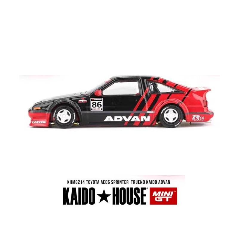 Kaido House + MINIGT 1:64 Toyo - Model Kit Ae86 评论和价格