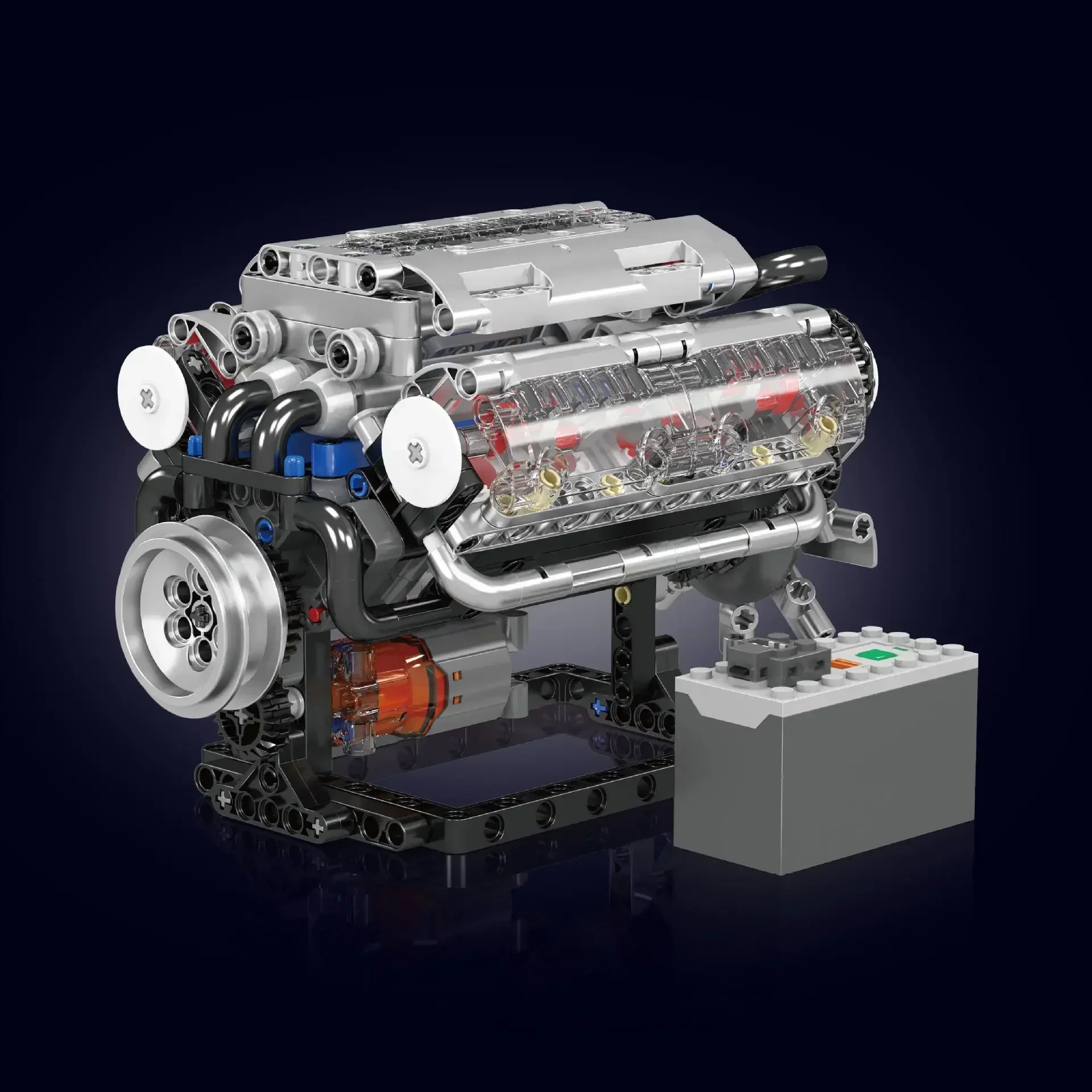 Mould King V8 Engine Building  - Model Kit V8 Engine 评论和价格