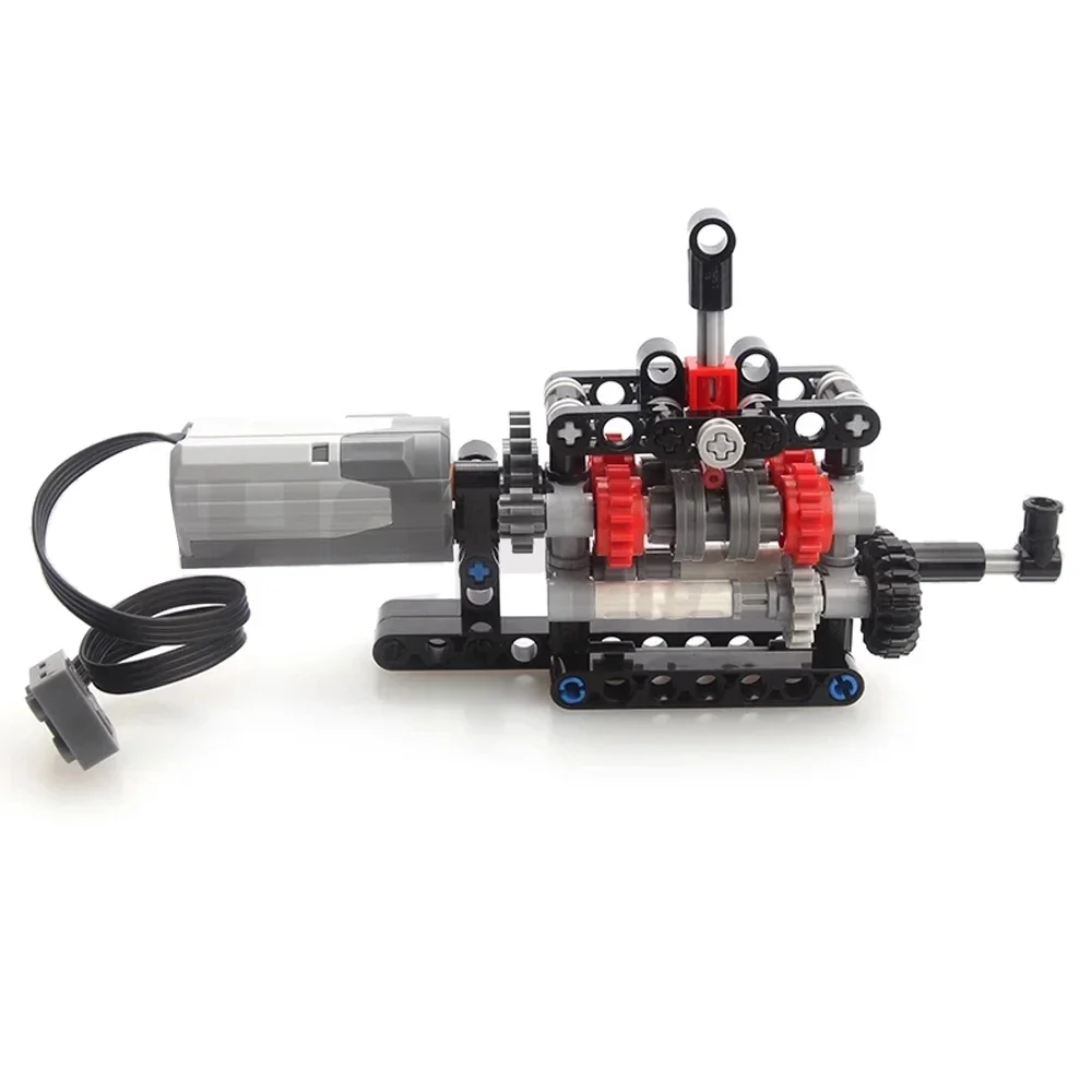 MOC High-tech 4 Speeds Gearbox - Model Kit Manual 评论和价格