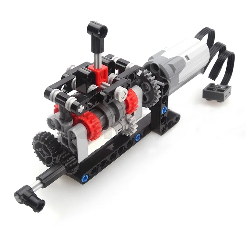 MOC High-tech 4 Speeds Gearbox - Model Kit Manual 评论和价格