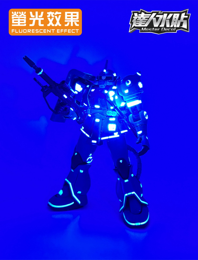 Master Decal H028 Fluorescent  - Model Kit Gundam Wing 评论和价格
