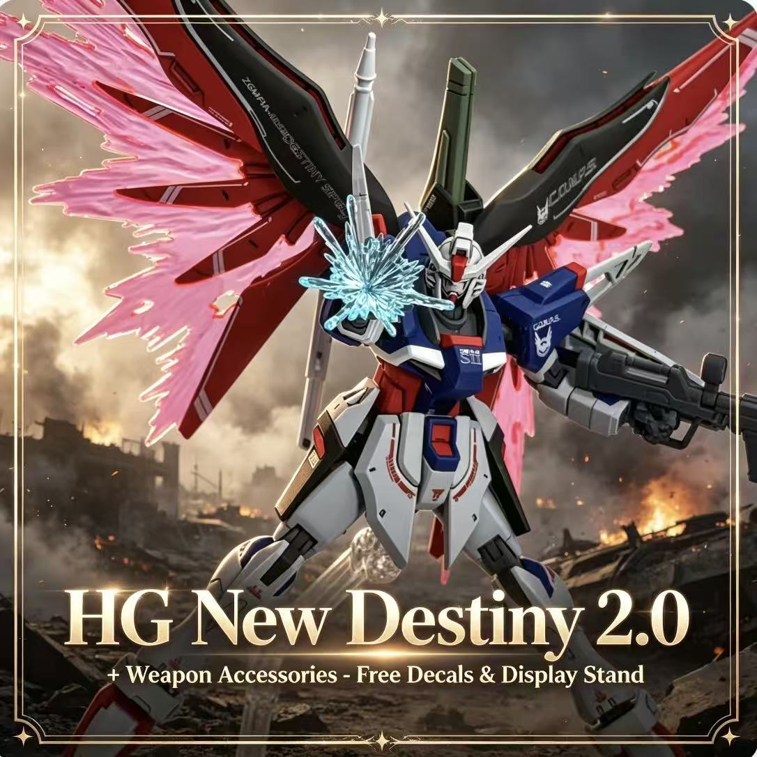 224 HG 1/144 Destiny Spec II F - Model Kit Zeus 评论和价格