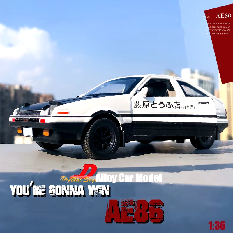 1/36 AE86 Alloy Car Model Simu - Model Kit Ae86 评论和价格