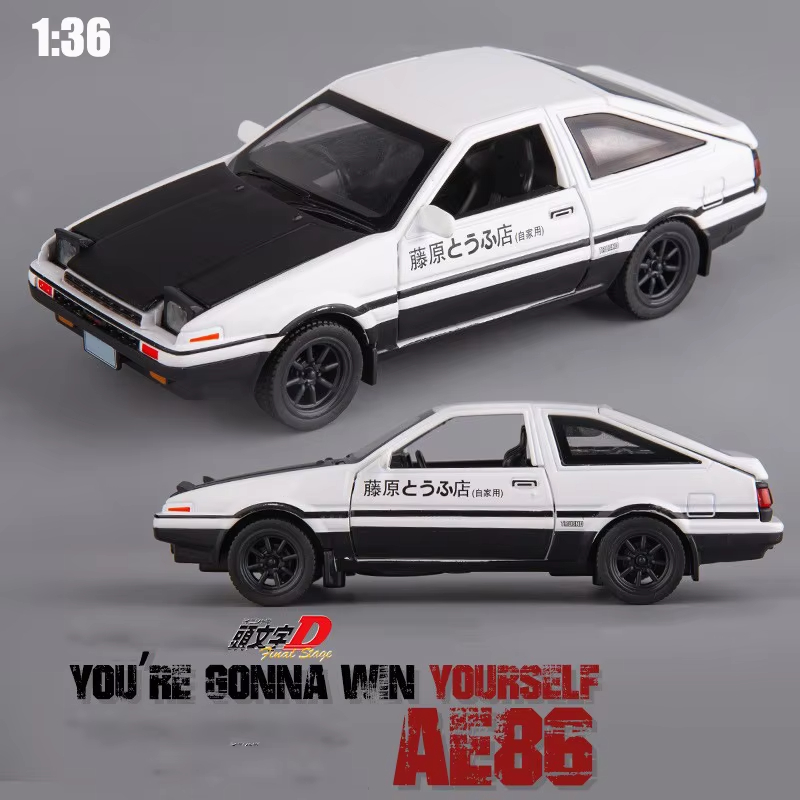 1/36 AE86 Alloy Car Model Simu - Model Kit Ae86 评论和价格
