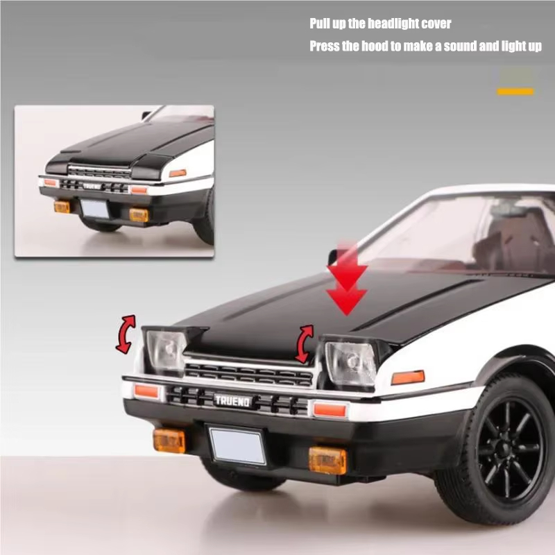 1/36 AE86 Alloy Car Model Simu - Model Kit Ae86 评论和价格