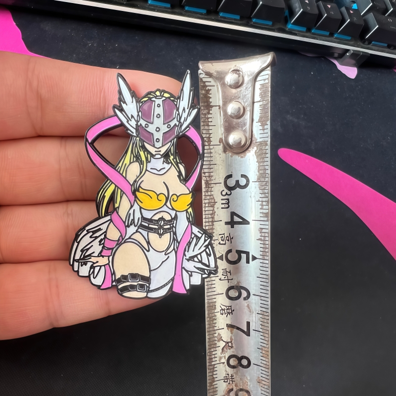 Digimon Angewomon metal badge  - Model Kit Digimon 评论和价格